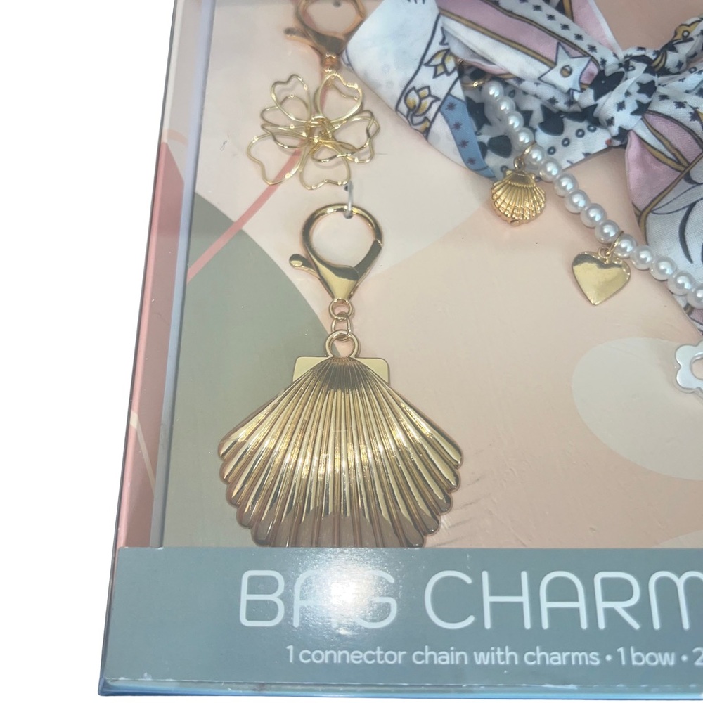 Bag Charm Kit - Gold and Pink - Picture 2 of 5